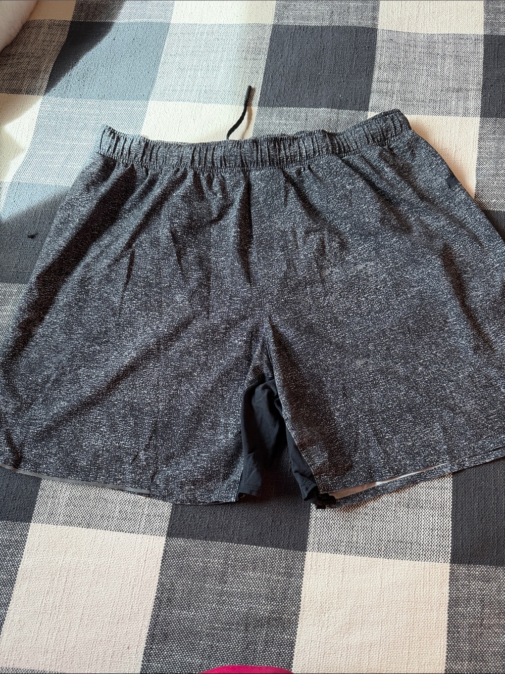 lululemon athletica Men's Heather Charcoal Athletic Shorts